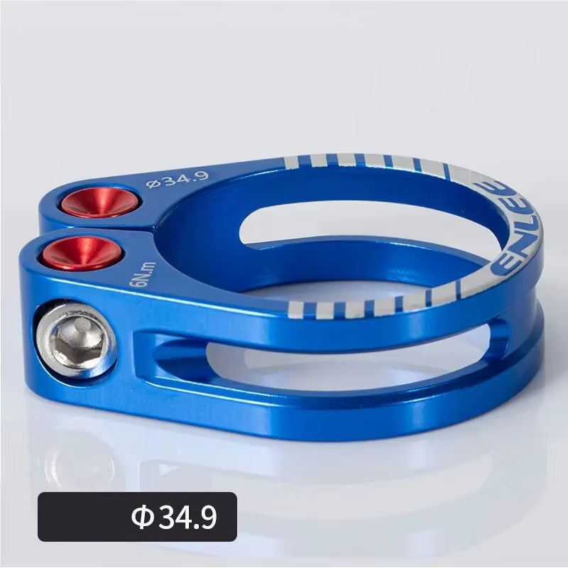 Bike Seat Post Clamp CNC Aluminum Alloy Cycling Saddle Seat Post Clamp for 31.8MM 34.9MM Bike Parts Seatpost Accessories