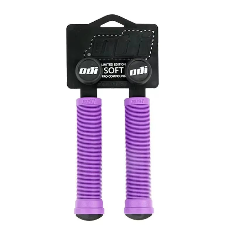 ODI MTB Bicycle Handlebar Grips Soft Silicone Handle Cover Downhill BMX Street Climbing Bike Balance Bike Extreme Cycling Grip