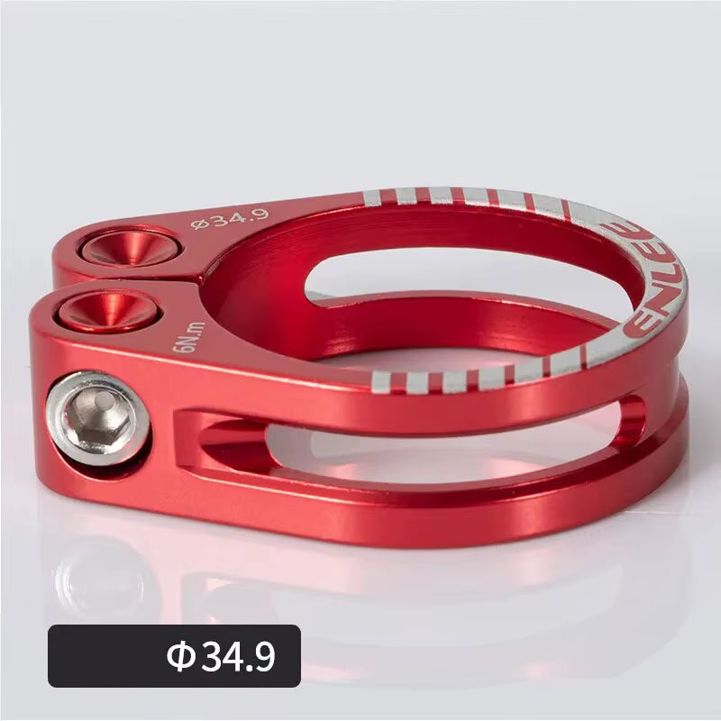 Bike Seat Post Clamp CNC Aluminum Alloy Cycling Saddle Seat Post Clamp for 31.8MM 34.9MM Bike Parts Seatpost Accessories