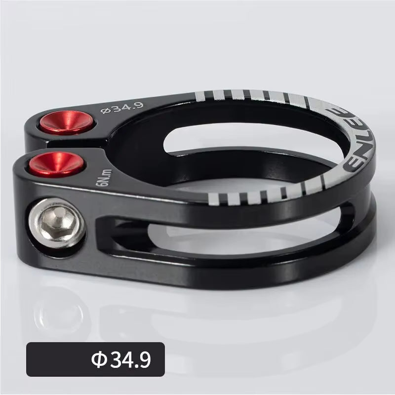 Bike Seat Post Clamp CNC Aluminum Alloy Cycling Saddle Seat Post Clamp for 31.8MM 34.9MM Bike Parts Seatpost Accessories