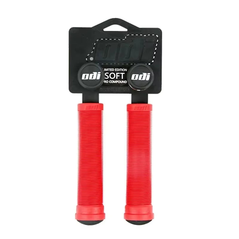 ODI MTB Bicycle Handlebar Grips Soft Silicone Handle Cover Downhill BMX Street Climbing Bike Balance Bike Extreme Cycling Grip