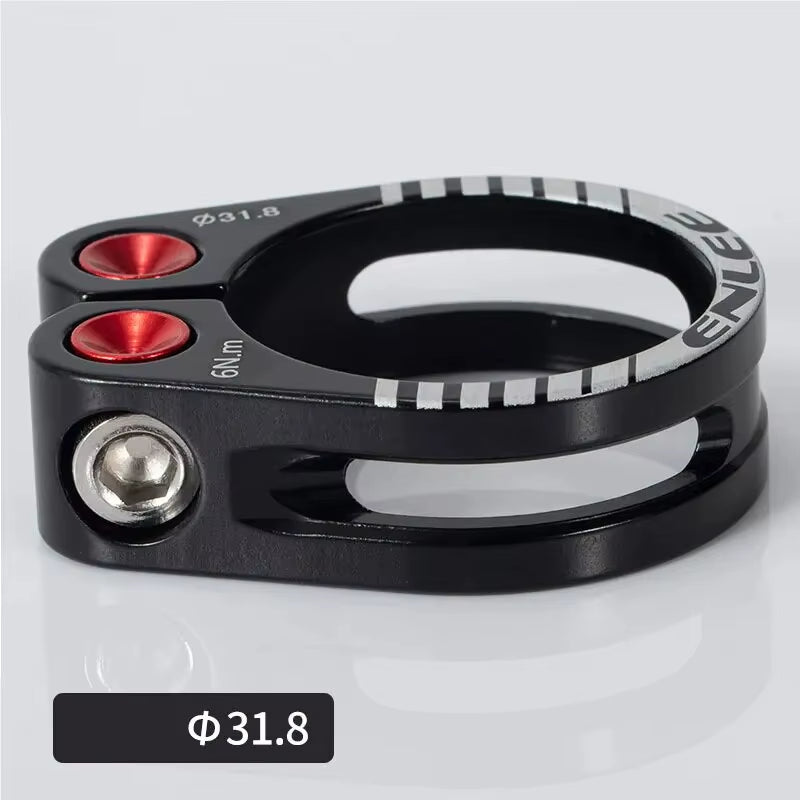 Bike Seat Post Clamp CNC Aluminum Alloy Cycling Saddle Seat Post Clamp for 31.8MM 34.9MM Bike Parts Seatpost Accessories