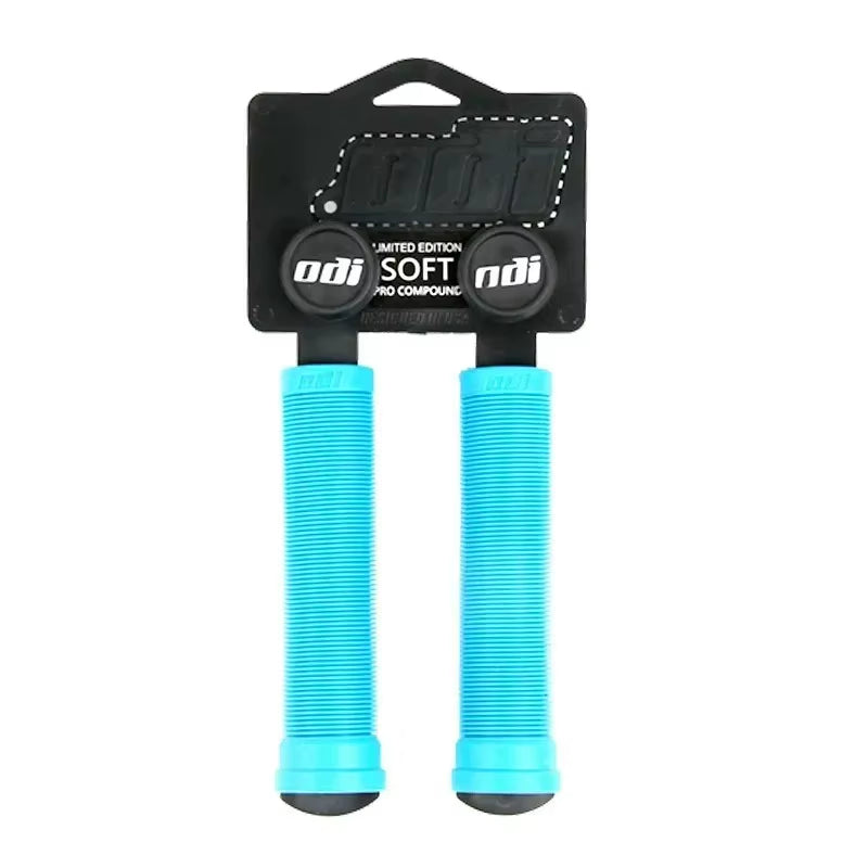 ODI MTB Bicycle Handlebar Grips Soft Silicone Handle Cover Downhill BMX Street Climbing Bike Balance Bike Extreme Cycling Grip