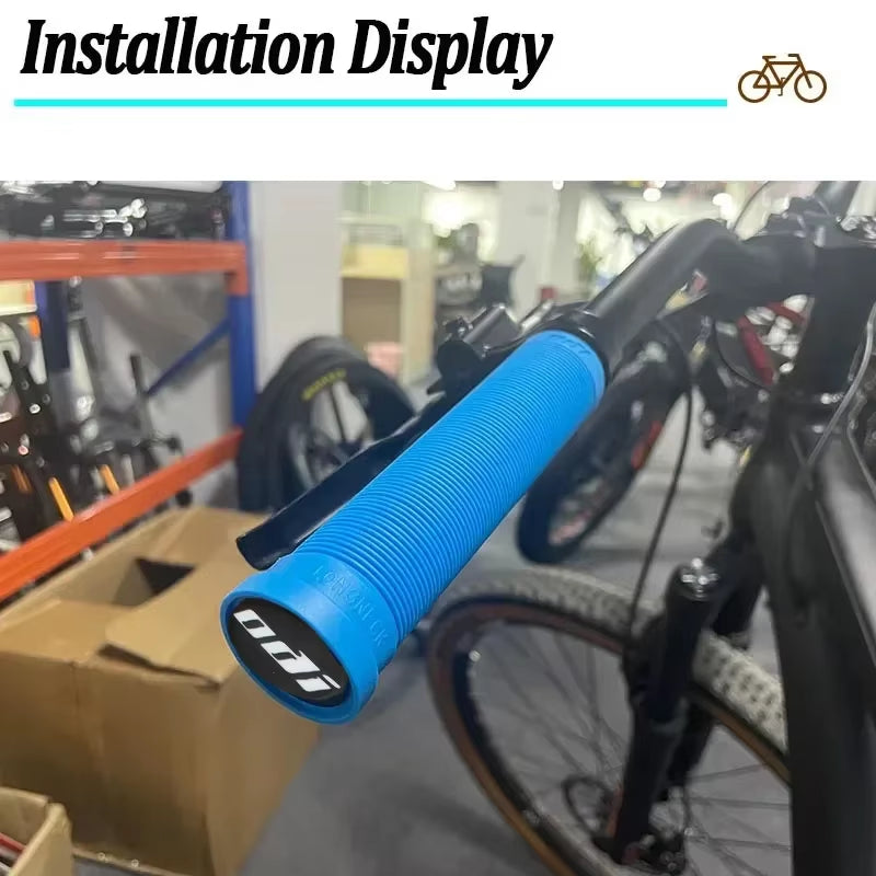 ODI MTB Bicycle Handlebar Grips Soft Silicone Handle Cover Downhill BMX Street Climbing Bike Balance Bike Extreme Cycling Grip